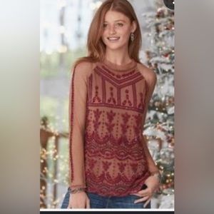Sundance Jourdan Beaded Top